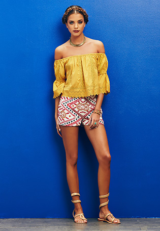 Back Ruffle Dress in Whisper White