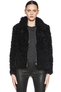 Isabel Marant Etoile Anders Shepard Coat in Black