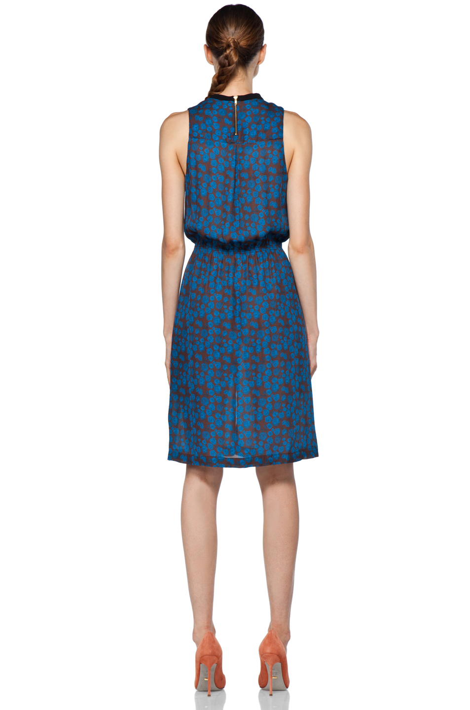 A.L.C.Kenyatta Mini Rose Dress in Nutmeg [4]