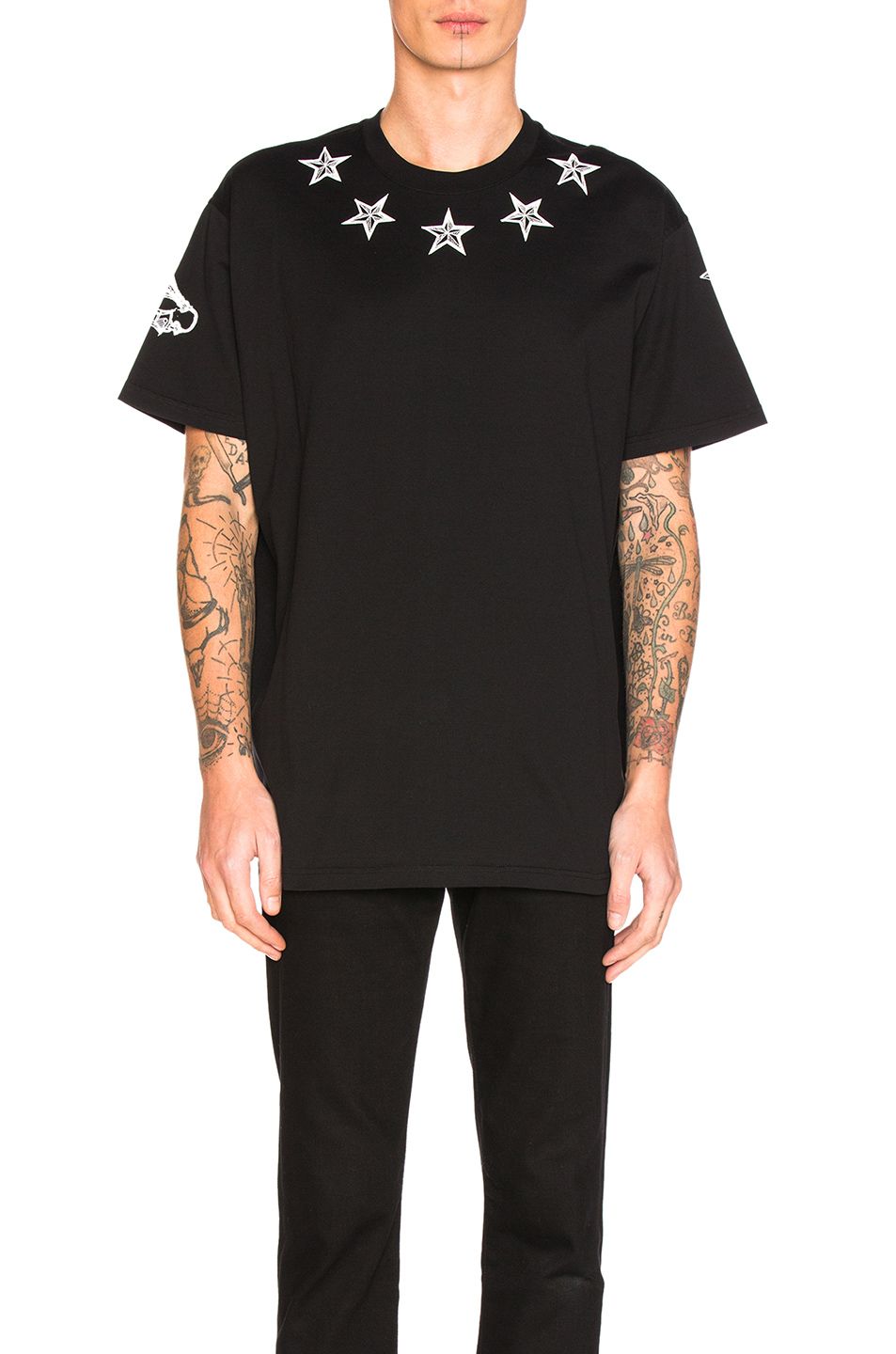 Givenchy Star Tee in Black Givenchy Star Tee in Black