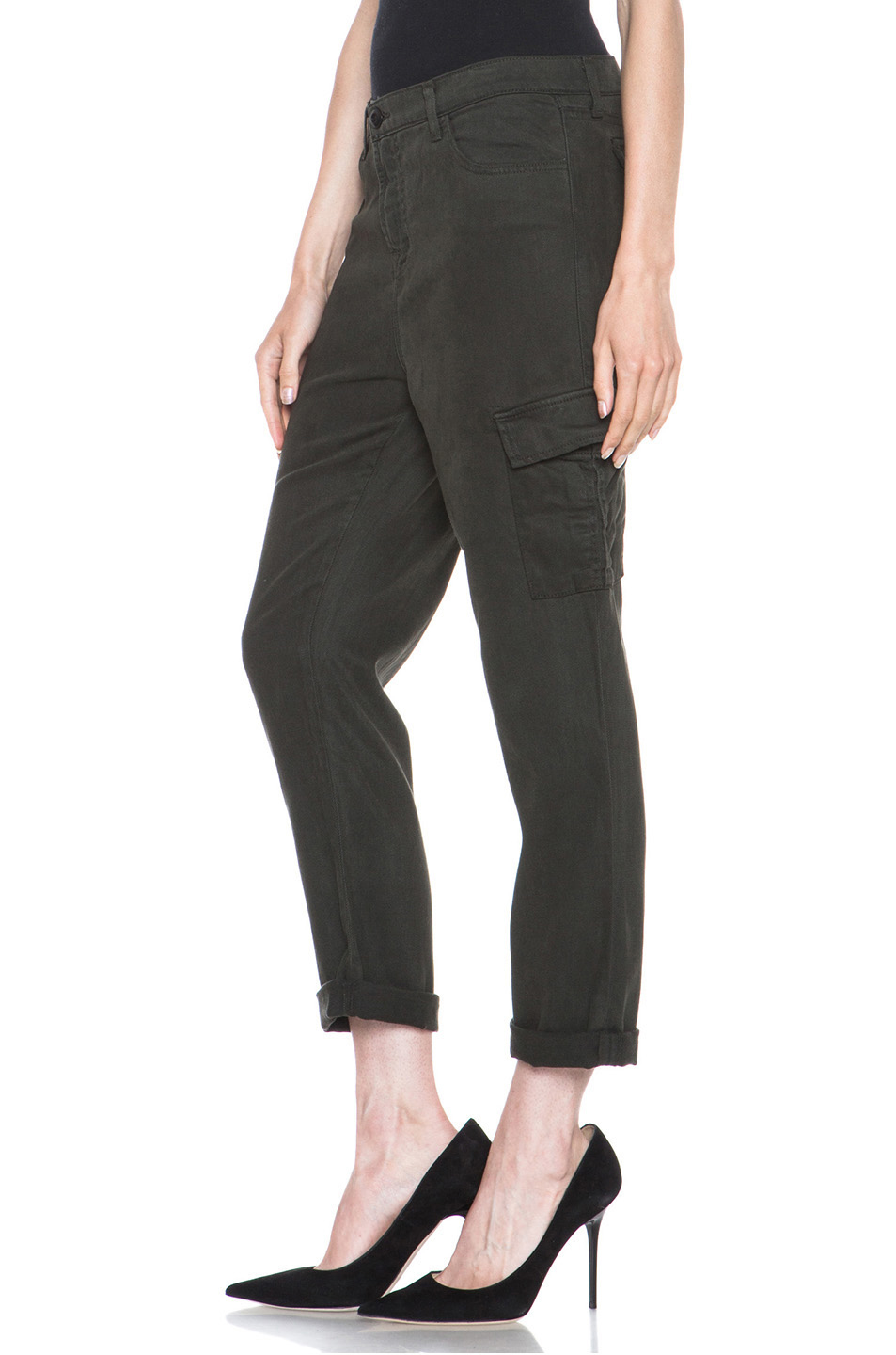 tencel cargo joggers