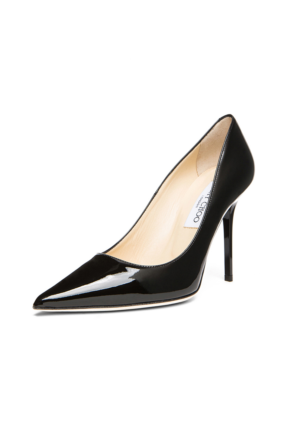 jimmy choo abel black patent