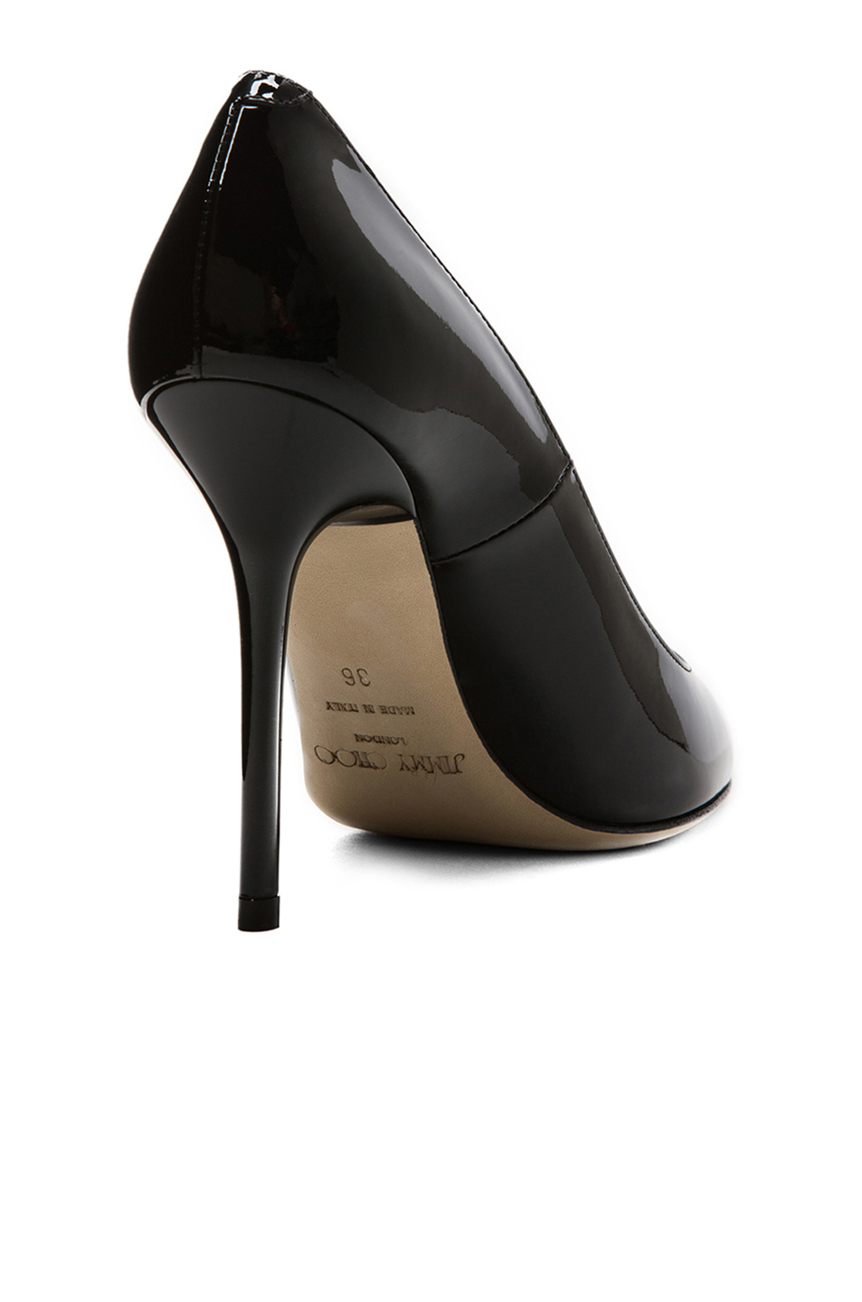 jimmy choo abel black patent