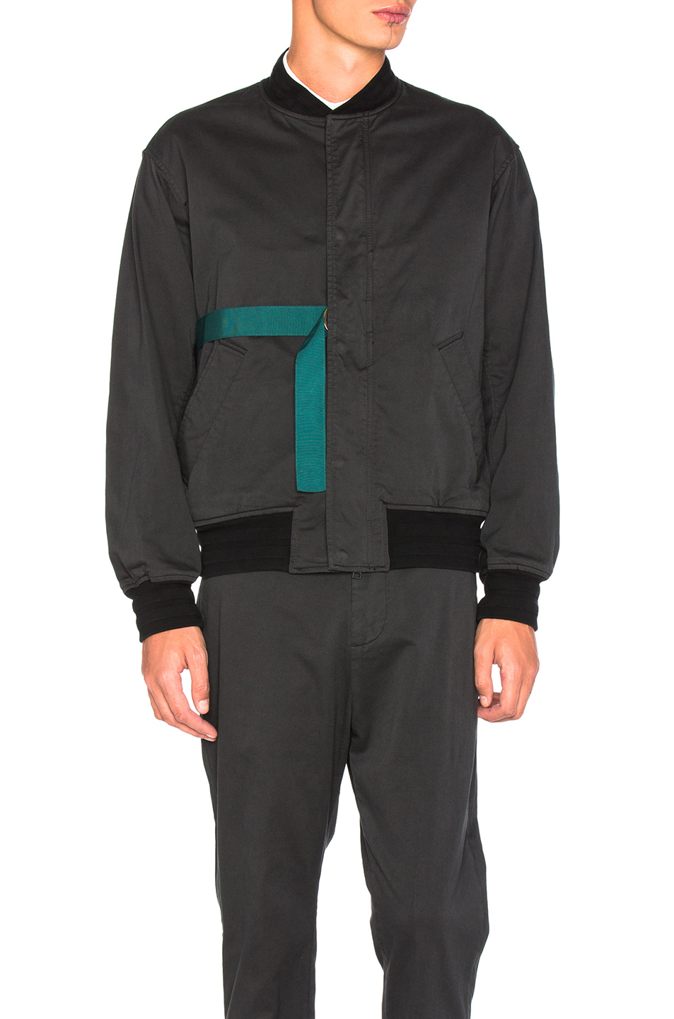 Robert Geller Jan Bomber in Black Robert Geller Jan Bomber in Black