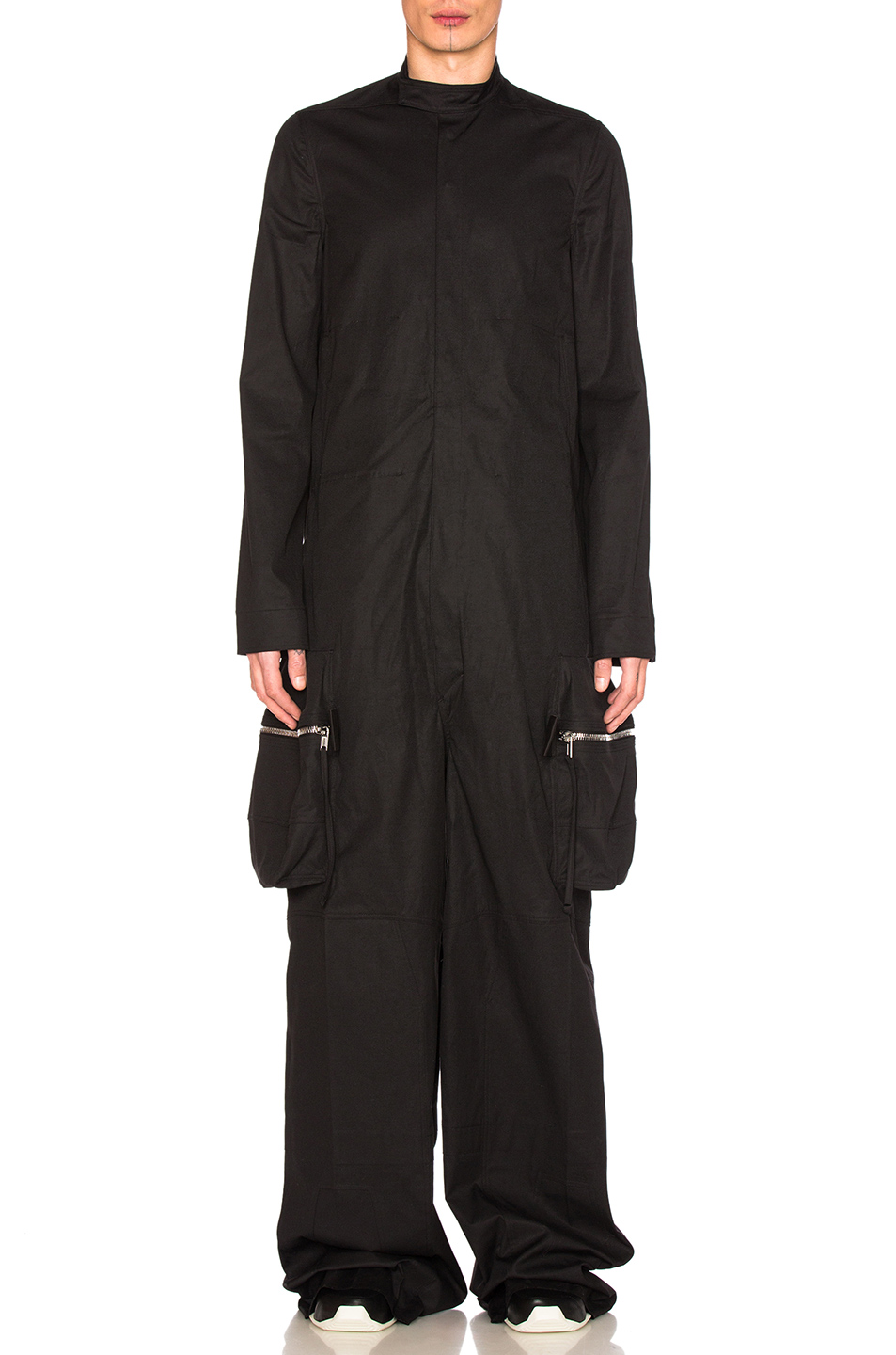 Rick Owens Long Sleeve Megacargo Bodybag in Black Rick Owens Long Sleeve Megacargo Bodybag in Black