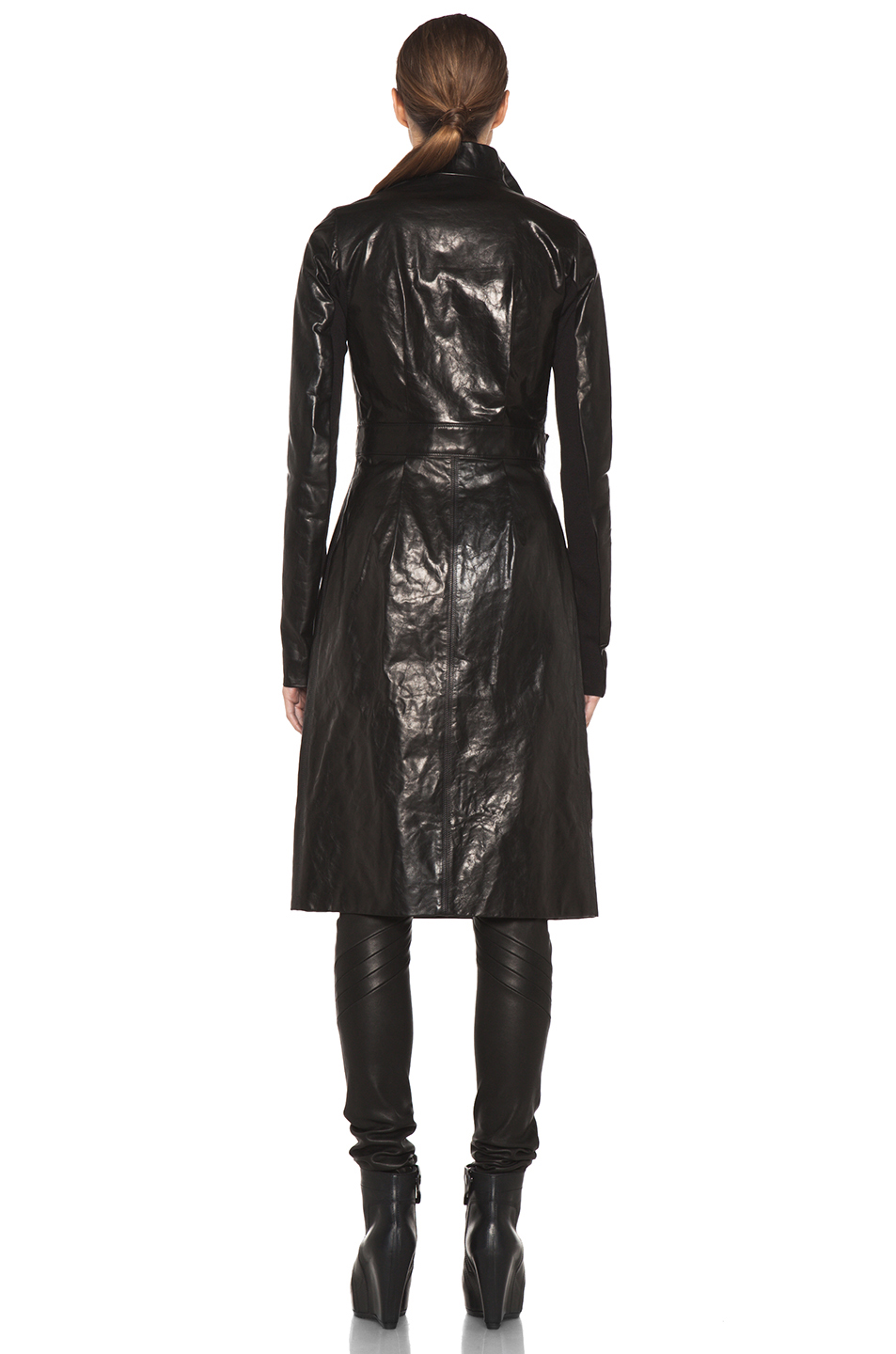 Rick OwensSalon Coat in Black [5]