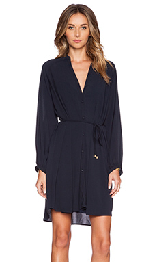 Three of Something Papilion Dress in Navy