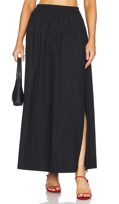 AEXAE Maxi Skirt in Black. Size L. Also in M.