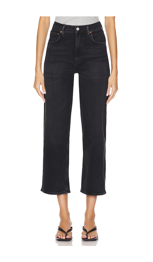 JAMBES LARGES TAILLE HAUTE REN en . Taille 25. Also en 28, 29, 30, 31 - AGOLDE - Modalova
