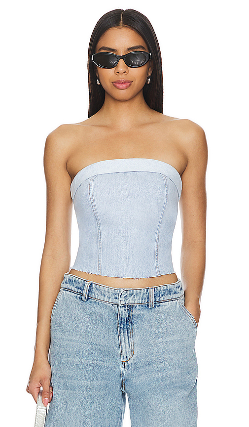 aligrace Custom Vintage Corset in Blue. Size S. Also in XS.