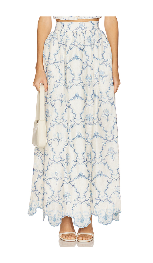 JUPE LONGUE TANGELO en . Taille L. Also en M, S, XS - Agua by Agua Bendita - Modalova