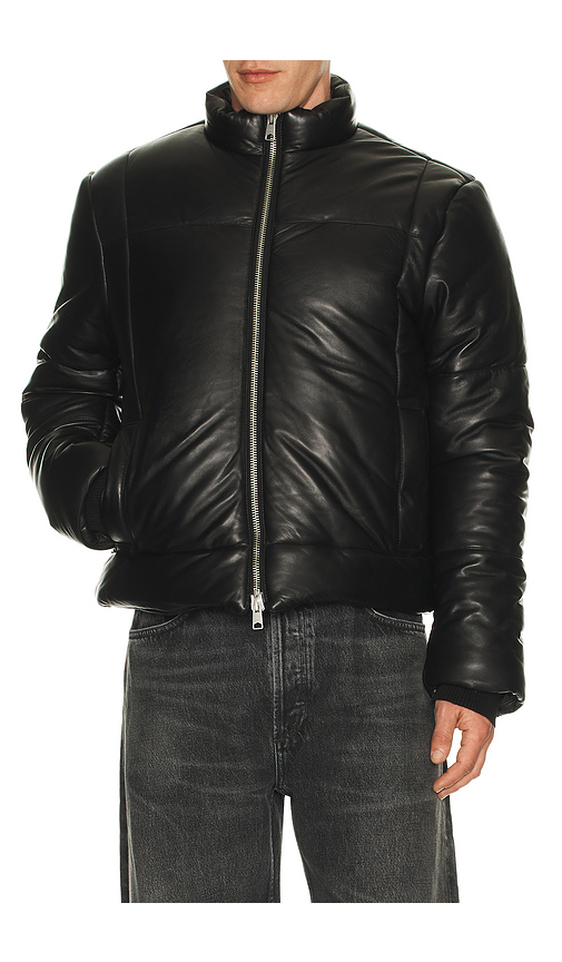 ALLSAINTS Furse Puffer Jacket in Black. Size XL/1X. Also in S, M, L.