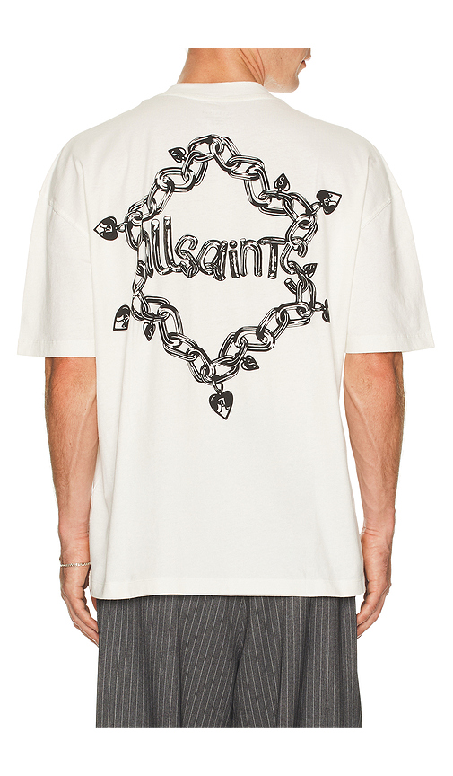 Drip Crew Neck Tee in . Size L. Also in M, S, XL/1X - ALLSAINTS - Modalova