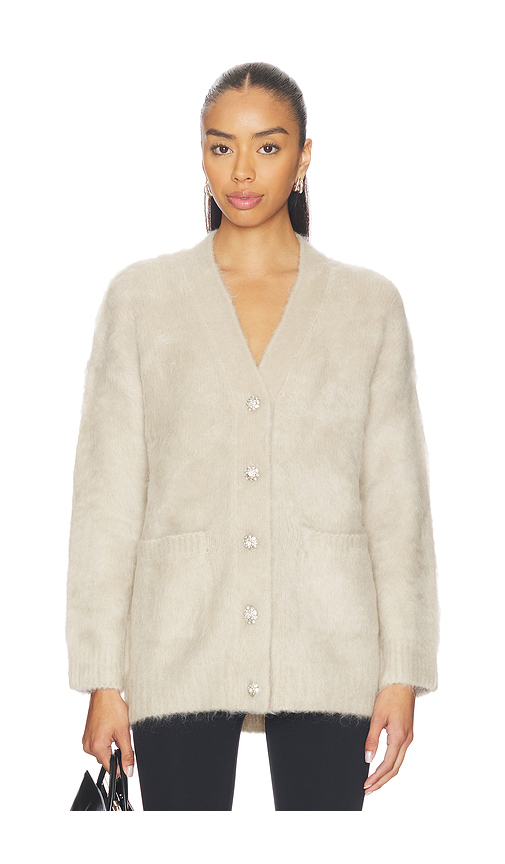 ALLSAINTS Rubi Cardigan in Beige. Size L. Also in XS, S, M.