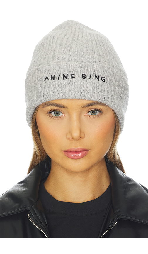 ANINE BING BONNET ELIA en Grey - ANINE BING - Modalova