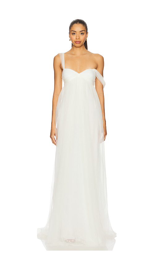 Aniye Records Crissy Wrap Dress in White. Size S. Also in XS.