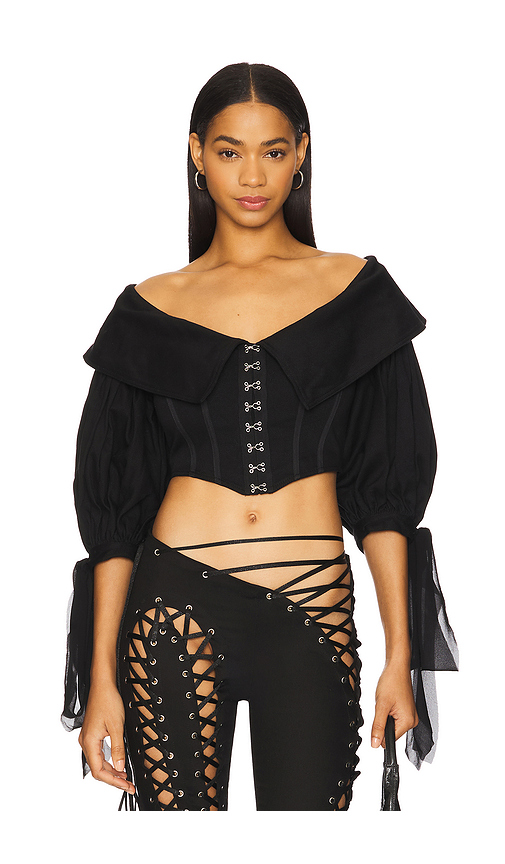 Aniye Records Dina Bustier in Black. Size M. Also in S.