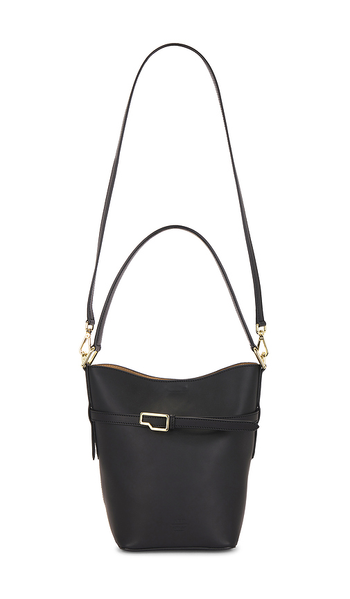 ATP Atelier Cremella Bucket Bag in Black.