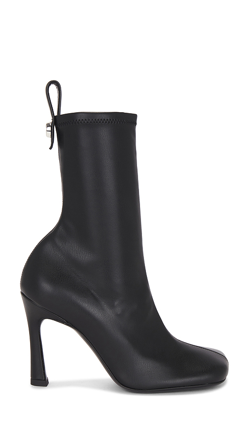 THE ATTICO Mia 95mm Ankle Boot in Black. Size 37.5. Also in 38, 38.5.