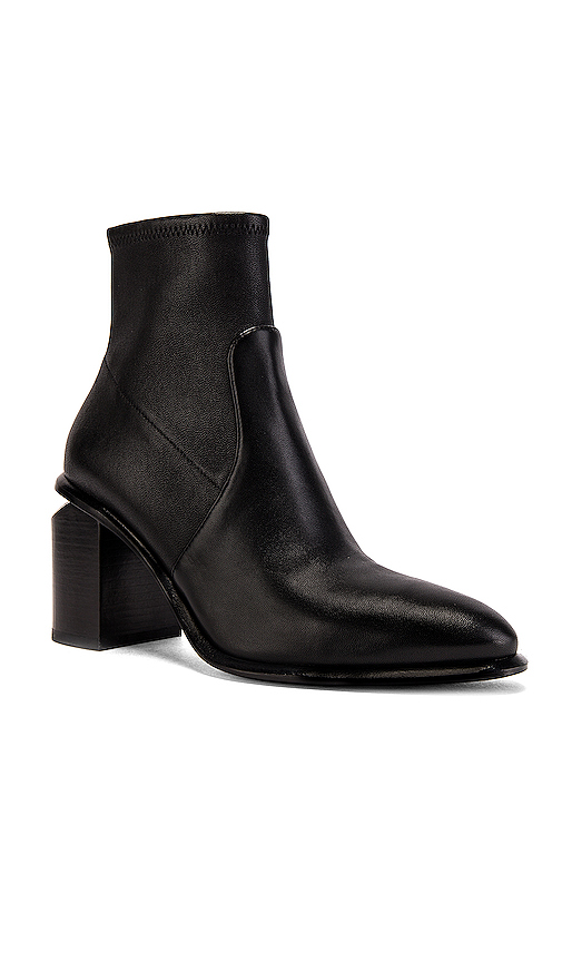 ALEXANDER WANG ALEXANDER WANG ANNA STRETCH BOOTIE IN BLACK.,AWAR-WZ13