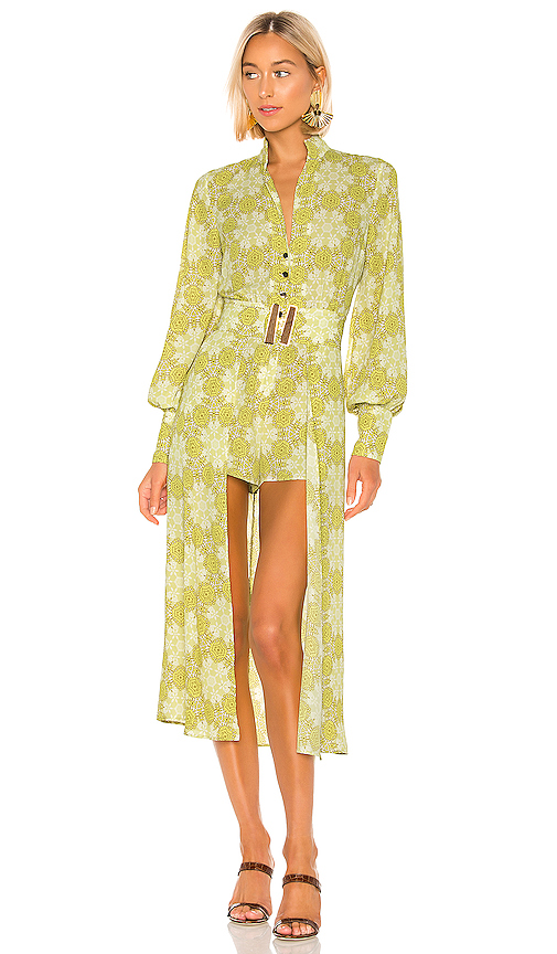 Alexis Tops Derby Romper with Cape