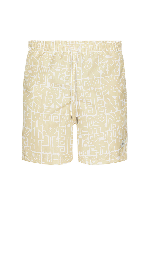 SHORT DE BAIN SAND WILD GLYPH en . Taille L. Also en M, S, XL/1X - Bather - Modalova