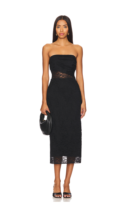 CAMI NYC Marseille Dress in Black. Size 00. Also in 2, 4, 6.
