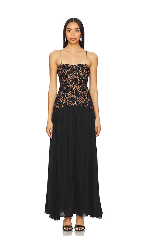 CAMI NYC Corsica Dress in Black. Size 4. Also in 0.
