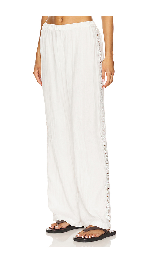 CAMI NYC Positano Pant in White. Size M. Also in L, XL.