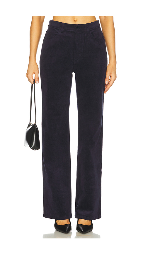 CAMI NYC Zenobia Corduroy Pant in Navy. Size 4. Also in 2.