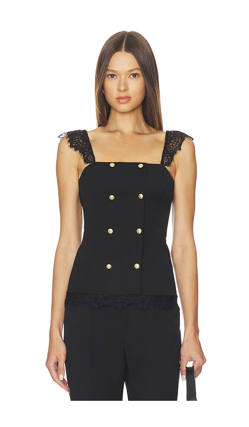 CAMI NYC Deanna Top in Black. Size 0. Also in 12, 2, 4, 6, 8.