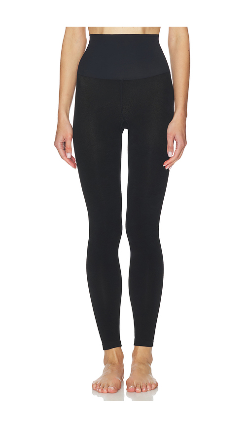 Commando Fleece Lined Opaque Footless Tights in Black. Size M. Also in L, S, XL.
