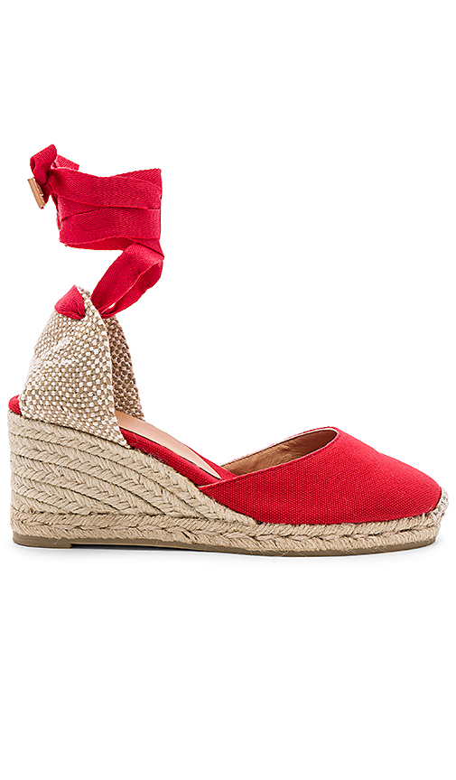 Castaner Carina Wedge in Red