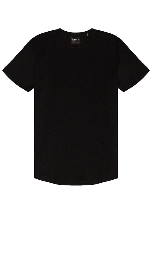 Crew Curve Hem T-Shirt en . Taille L. Also en M, XL/1X, XXL/2X - Cuts - Modalova