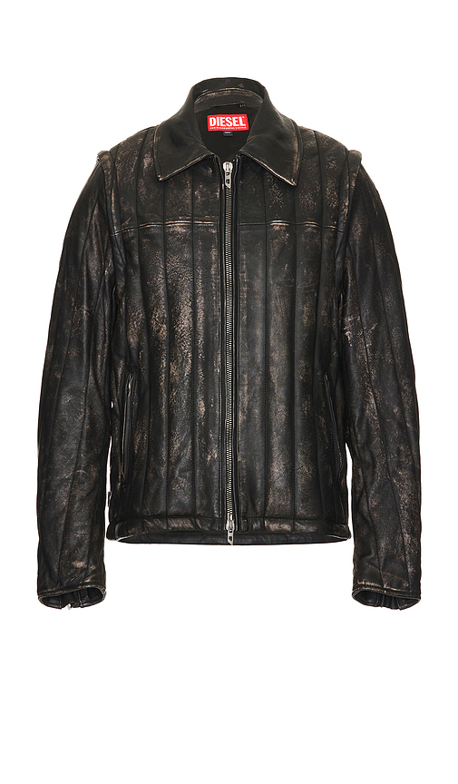 BLOUSON EN CUIR ALBERT en . Taille 46. Also en 48 - Diesel - Modalova