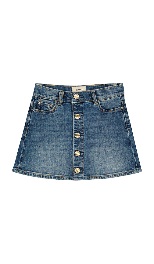 DL1961 Jenny Toddler Mini Skirt in Blue. Size 5. Also in 2, 3.