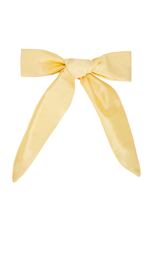 DONNI. The Taffeta Bow in Yellow - DONNI. - Modalova