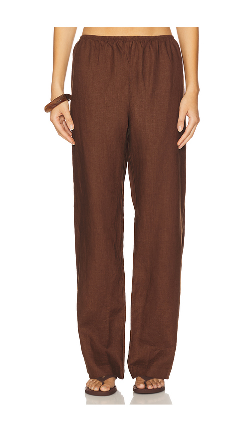 X REVOLVE The Linen Simple Pant in . Size XXS. Also in XS, S, M, L - DONNI. - Modalova