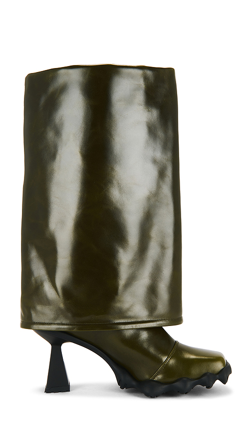 Dirt Folded Range Boot in Dark Green. Size 37. Also in 36, 38, 39, 40, 41.