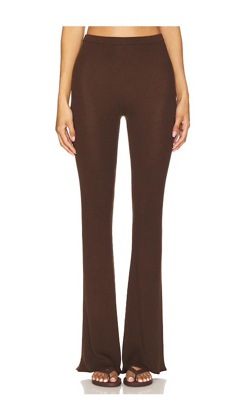 Bailee Rib Pant in . Size XS. Also in S, M, L - EAVES - Modalova
