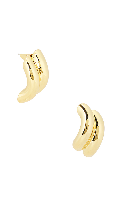 Pendientes de tachuela rope en color oro metálico talla all - Eddie Borgo - Modalova