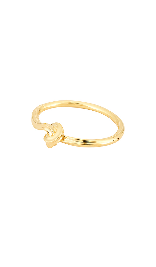 Brazalete knotted en color oro metálico talla all - Eddie Borgo - Modalova