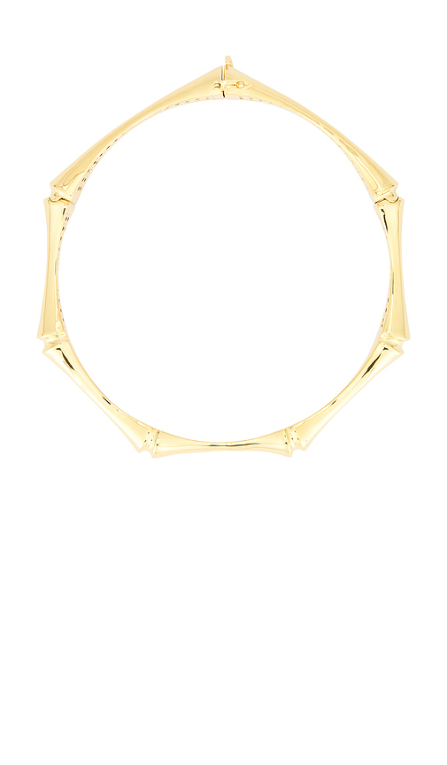 Gargantilla bambu en color oro metálico talla all - Eddie Borgo - Modalova