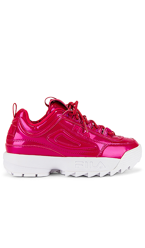 fila disruptor pink size 8