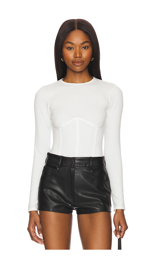 Organic Cotton Long Sleeve T-shirt Bodysuit in . Size L. Also in XS, XL - fleur du mal - Modalova