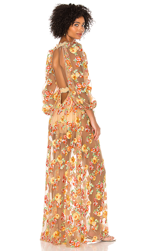pearl maxi dress for love and lemons