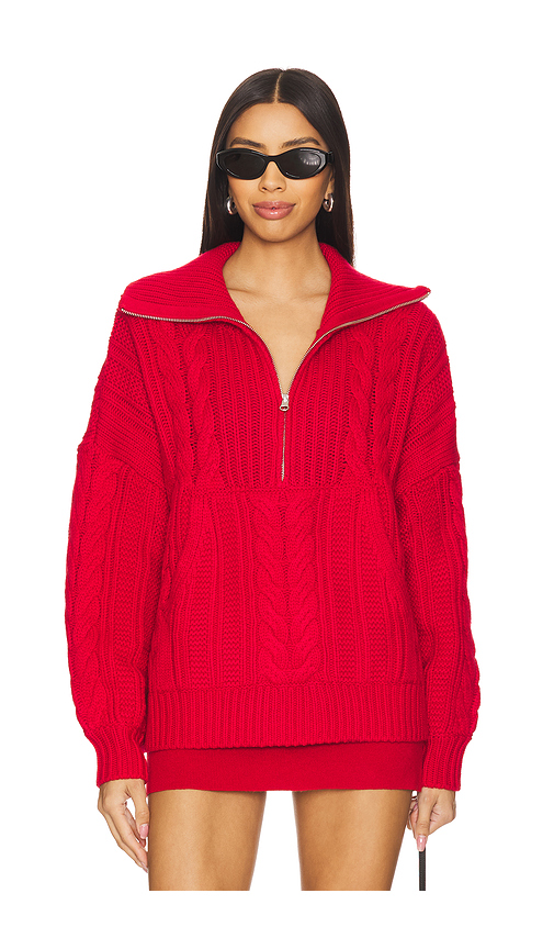 PULL FORME SWEAT DRINA HENLEY en . Taille M. Also en S, XS - For Love & Lemons - Modalova