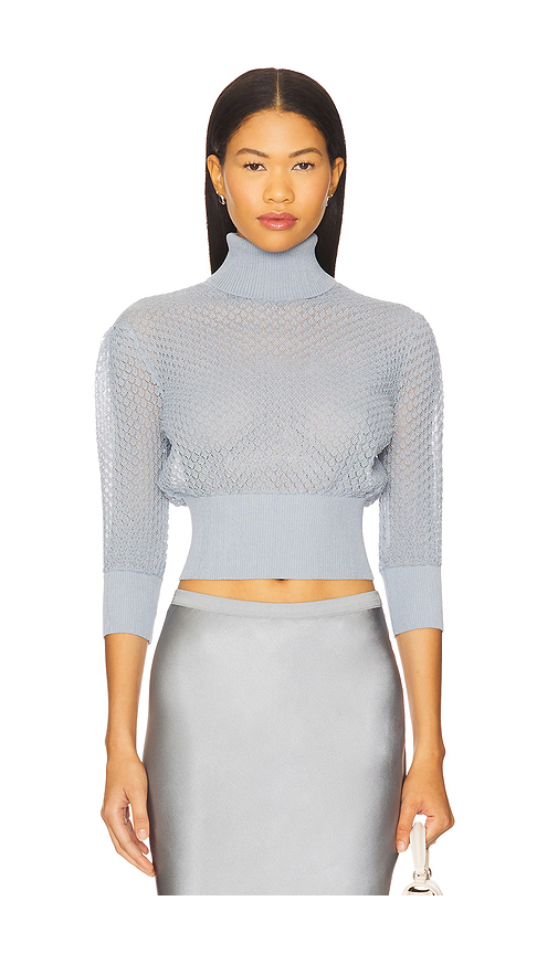 PULL MAILLE POINTELLE EVA en . Taille L. Also en M, S, XS - For Love & Lemons - Modalova