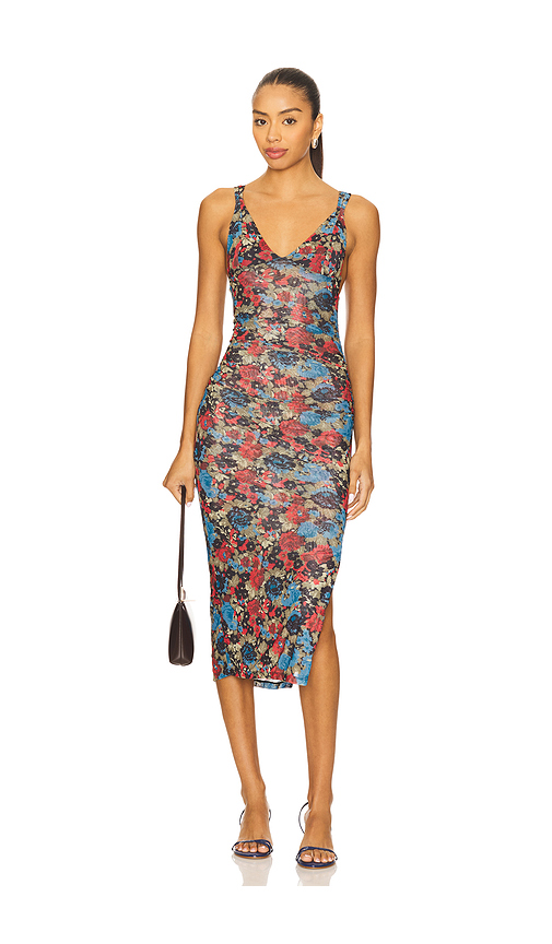 X Intimately FP Long Live Printed Mesh Slip In Black Combo en ,. Taille L. Also en M, S, XL, XS - Free People - Modalova