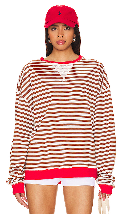 PULL RAS DE COU RAYÉ WE THE FREE CLASSIC en . Taille L. Also en M - Free People - Modalova